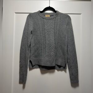 Aritzia: Babylon Heritage Knit cashmere Wool crew neck sweater